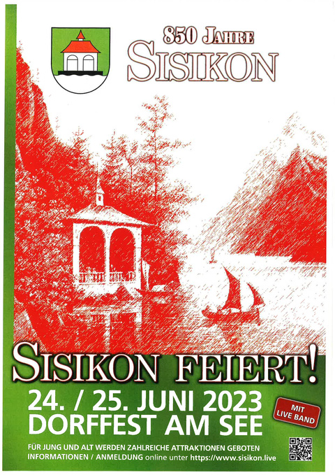 Flugblatt 850 Jahre Sisikon Flugblatt 850 Jahre Sisikon