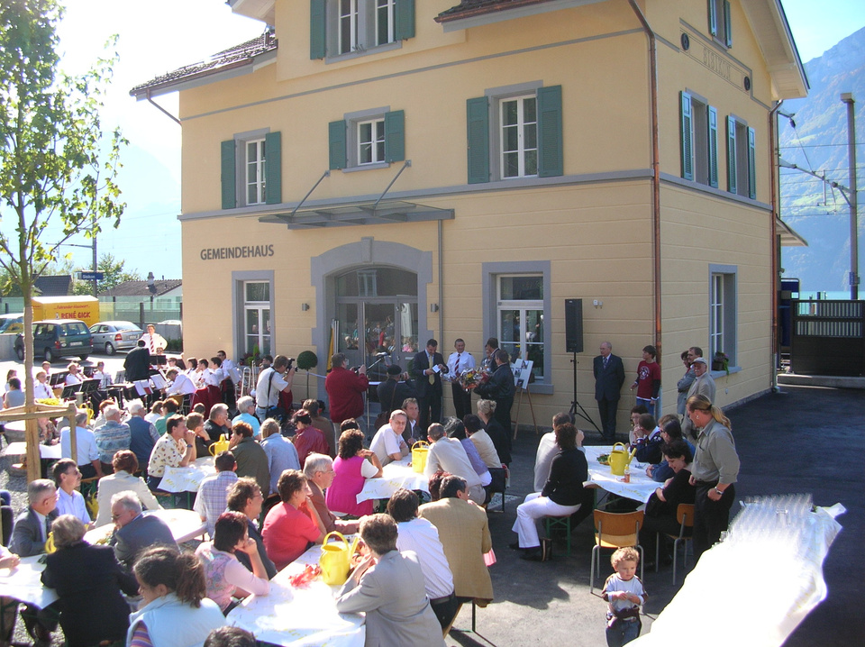 Einweihung Gem. Haus 003 Einweihung Gem. Haus 003