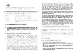 Beschlussprotokol 23.06.2025 Beschlussprotokoll 23.06.2025